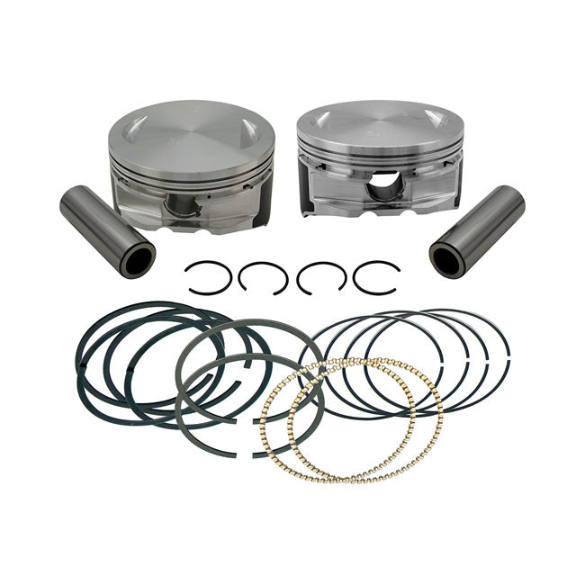 S&S, 111" 4-1/8" bore forged piston kit. +.020"