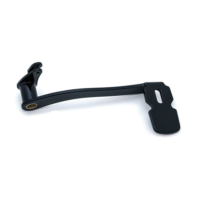 Kuryakyn, Smooth extended brake pedal. Gloss black — 14-25 FLT/Touring; 14-25 Trikes. (Excl. models with fairing lowers / water cooled models)