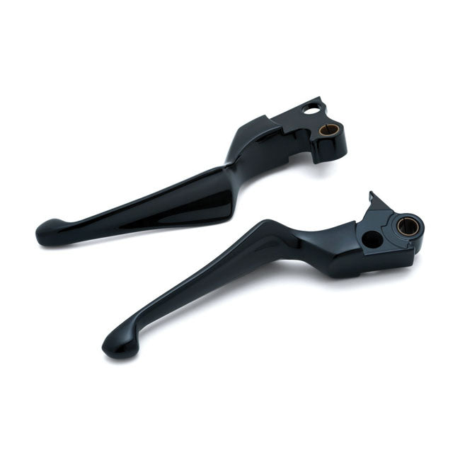 Kuryakyn, Boss blade h/b levers — 96-07 FLHT; FLTR; FLHX; FLHR FLT/Touring; 96-17 Dyna (Excl. 16-17 FXDLS); 99-00 FXR2/3/4; 96-14 Softail; 96-03 XL Sportster (cable operated clutch)