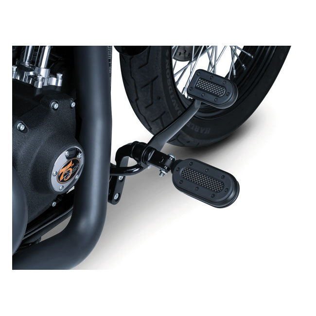 Kuryakyn, Heavy industry switchblade foot pegs. stain black