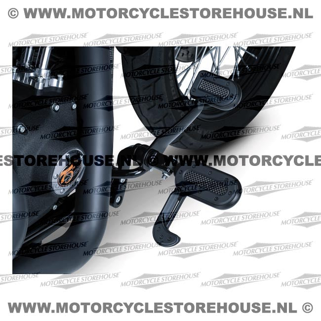 Kuryakyn, Heavy industry switchblade foot pegs. stain black