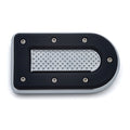 Kuryakyn, Heavy industry brake pedal pad. Chrome — 86-24 FL Softail; 12-16 (NU) FLD; 83-24 FLT/Touring; 09-24 Trikes