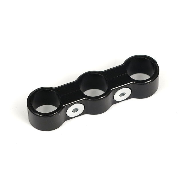 Triple hose separator. Black