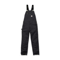 *2 WEEKS EXTRA TRANSIT TIME* Carhartt Relaxed Fit duck bib overall black