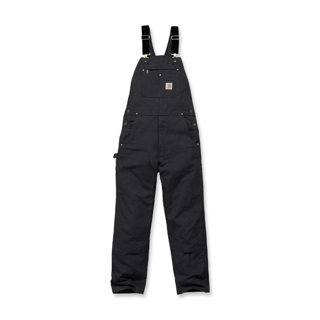 *2 WEEKS EXTRA TRANSIT TIME* Carhartt Relaxed Fit duck bib overall black