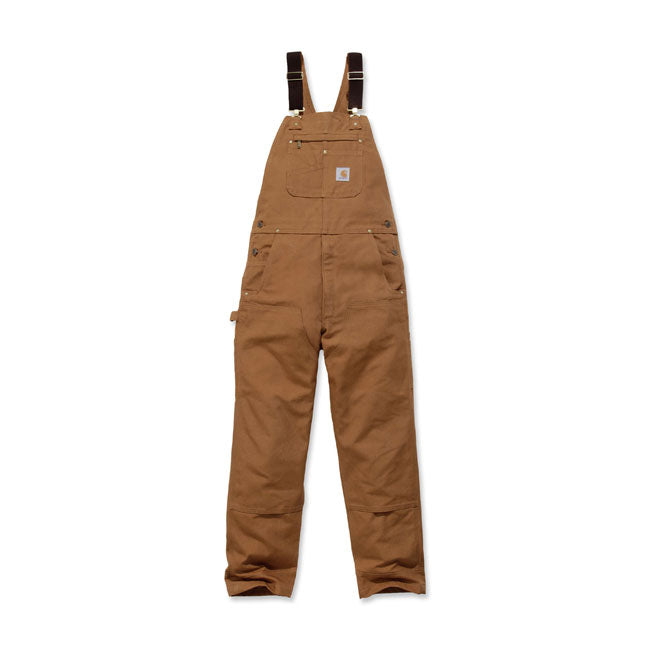 *2 WEEKS EXTRA TRANSIT TIME* Carhartt Relaxed Fit duck bib overall carhartt®brown