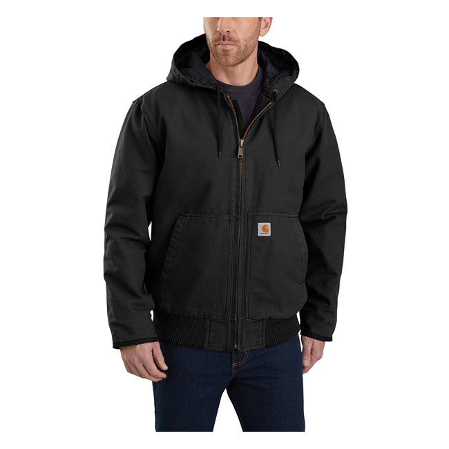 Carhartt Washed insulated jacket black