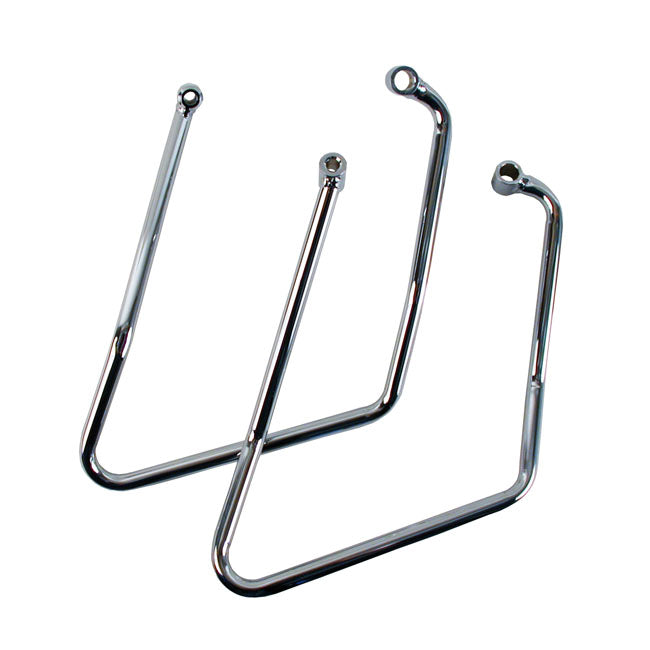 Saddlebag support kit. Chrome — 94-03 XL Sportster (NU)