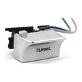 Left turn, handlebar switch. Chrome — 82-95 H-D (NU)