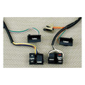 Handlebar wire & switch kit. Black switches — 82-95 Big Twin; XL Sportster (NU)