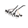 Handlebar wire & switch kit. Chrome switches — 96-99 Big Twin; TC; XL Sportster (NU)