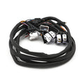 Handlebar switch & wiring kit. Radio. LED. Chrome — 07-13 FLT/Touring (NU)