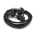 Handlebar switch & wiring kit. Radio. Black — 96-06 FLT/Touring (NU)