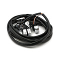 Handlebar switch & wiring kit. Standard. Chrome — 96-06 Softail; Dyna (NU)
