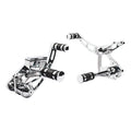 Matador, forward control kit. Chrome