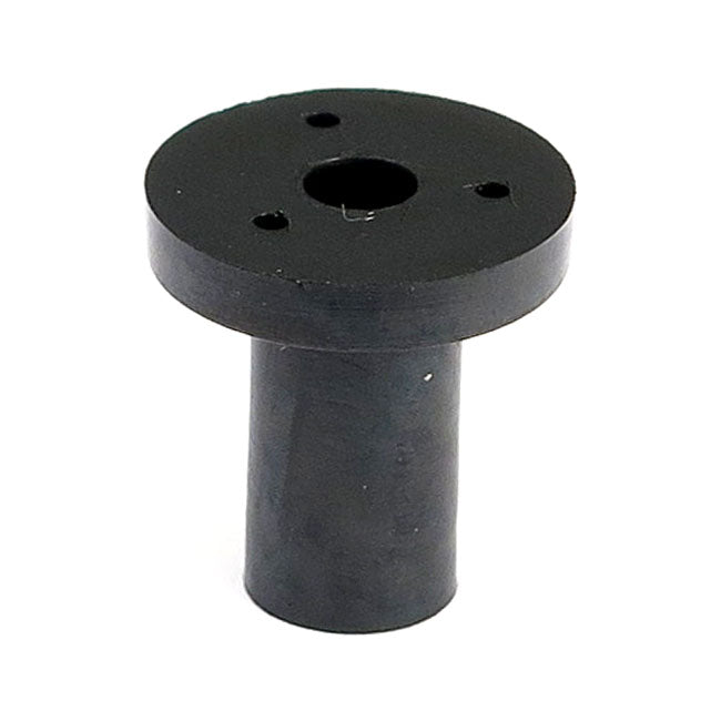 Neoprene well nut, 10/32 threaded — Multiple applications; amongst others: Windshield 80-82 FLT/Touring; 1998 Softail ignition module mount