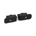 Turn signal switch extender cap set. Black — 11-24 Softail (excl. FLDE; FLHC; FLHCS; FLSB; FLSTSE; FXLRST; FXSBSE); 12-17 Dyna; 14-22 XL Sportster. (excl. models with traction control and passing lamps) (NU)