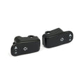 Turn signal switch extender cap set. Black — 96-13 H-D (Excl. 11-13 Softail; 12-13 Dyna); 02-17 V-Rod (NU)