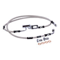 MCS by Goodridge brake line rear, stainless clear coated — 2007 FLST/C/SC HERITAGE SOFTAIL; 2007 FXSTD