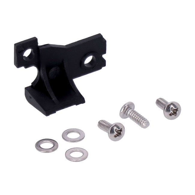 Handlebar switch & wiring kit, clutch side. Black — 11-25 Softail (excl. Cruise Control models); 12-17 (NU) Dyna; 14-22 (NU) XL Sportster. With 920773/920780 handlebar control kit