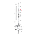 Retainer clip, pushrod cover. 99-up B.T.