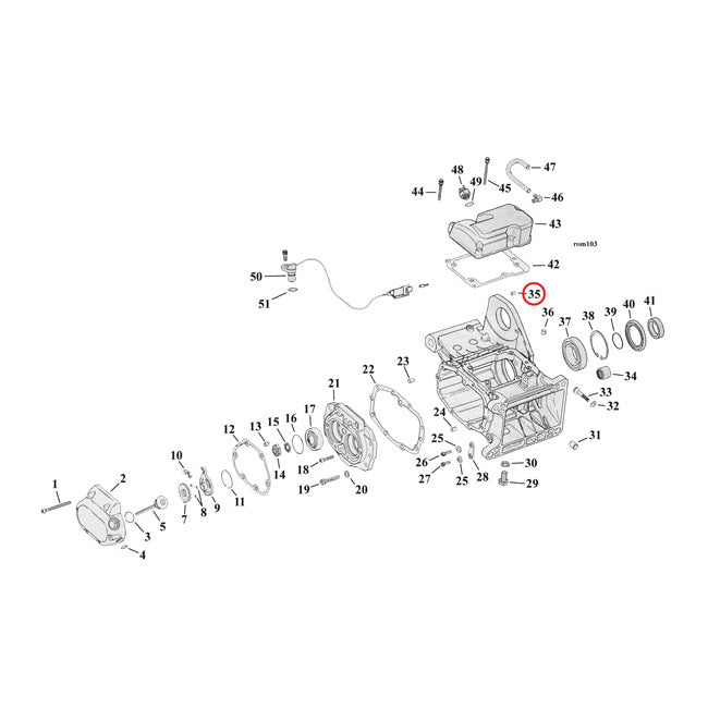 MCS, dowel pin transmission