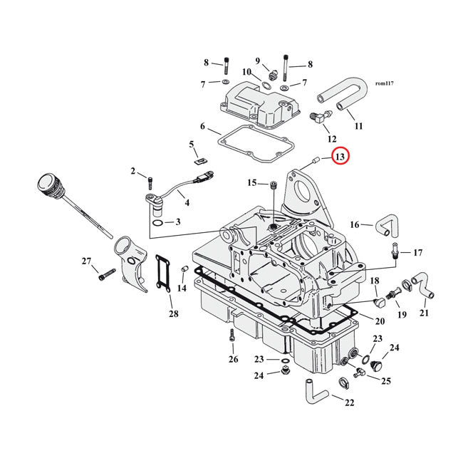 MCS, dowel pin transmission