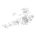 Hex bolt, flanged. transmission to engine