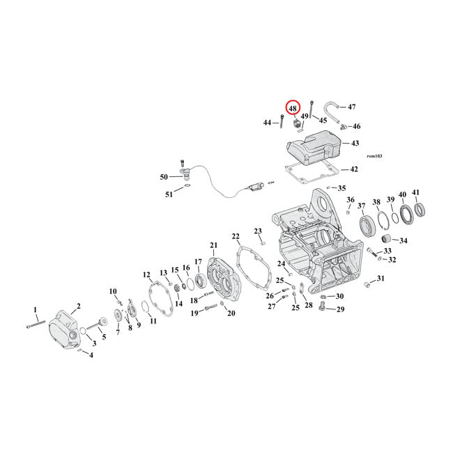 Neutral switch, transmission — 00-06 Softail; 01-05 Dyna; 01-06 FLT/Touring (NU)