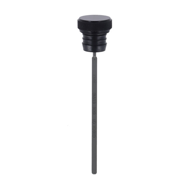 Oil tank fill plug, black — 99-06 FLT/Touring (NU)