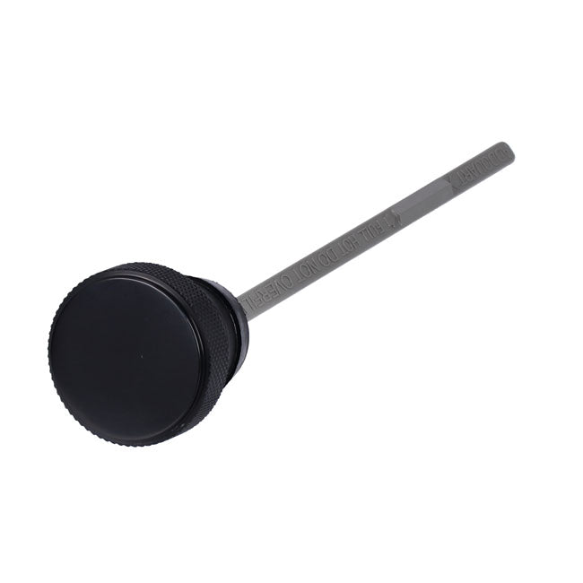 Oil tank fill plug, black — 99-06 FLT/Touring (NU)