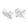 S&S, dowel pin. Crankcase/primary
