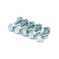 Flanged screw