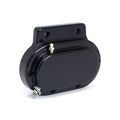 Transmission end cover smooth, hydraulic. Black — 87-06 Softail; 87-06 FLT/Touring; 91-05 Dyna (NU)