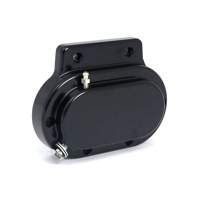 Transmission end cover smooth, hydraulic. Black — 87-06 Softail; 87-06 FLT/Touring; 91-05 Dyna (NU)