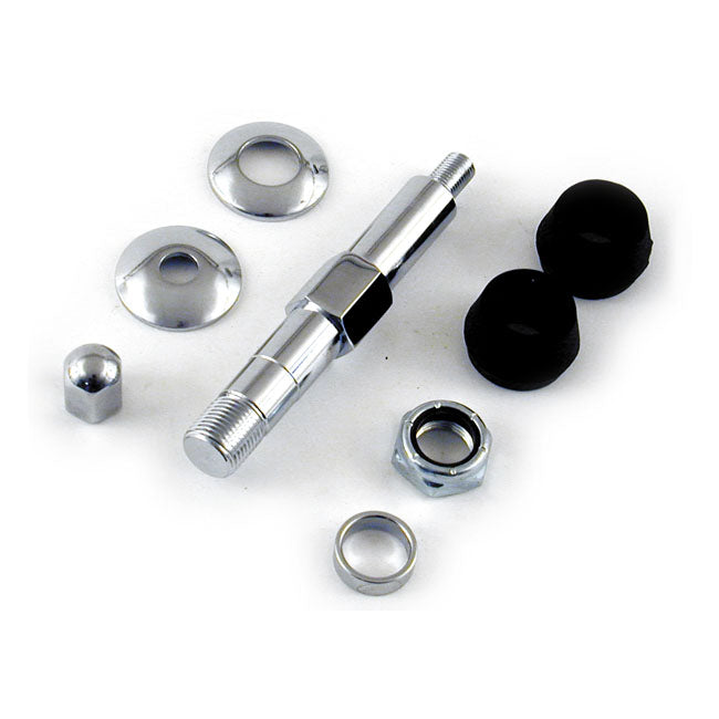 Upper shock stud kit chrome — 58-66 FL (NU)