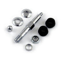 Upper shock stud kit chrome — 67-72 FL; 71-72 FX (NU)