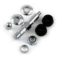 Lower shock stud kit chrome — 67-72 FL; 71-72 FX (NU)