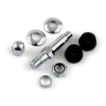 Lower shock stud kit chrome — 56-74 XL Sportster (NU)