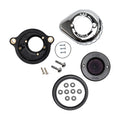 S&S, ''Air Stinger Stealth'' air cleaner kit. Teardrop, chrome — 18-24 (NU) Softail; 17-25 FLT/Touring (excl. 24-25 FLHX; 2025 FLHXU; 24-25 FLTRX; 23-25 FLHXSE; 23-25 FLTRXSE; 24-25 FLTRXSTSE); 17-25 Trikes