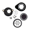 S&S, ''Air Stinger Stealth'' air cleaner kit. Teardrop, black — 18-24 (NU) Softail; 17-25 FLT/Touring (excl. 24-25 FLHX; 2025 FLHXU; 24-25 FLTRX; 23-25 FLHXSE; 23-25 FLTRXSE; 24-25 FLTRXSTSE); 17-25 Trikes