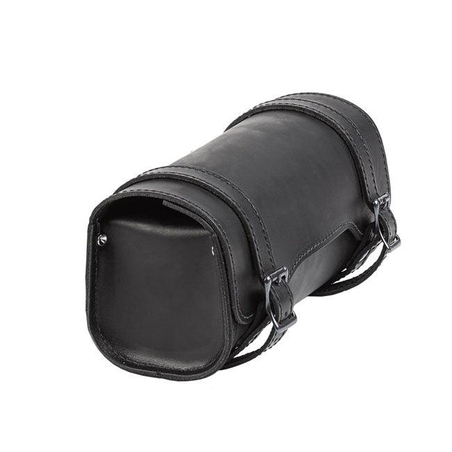 MCS, ''square'' leather tool bag black