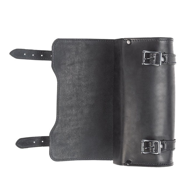 MCS, ''square'' leather tool bag black