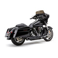 Cobra, Turn Out 2-1 exhaust. Black — 09-16 FLT/Touring (NU)