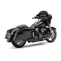 Cobra, Turn Out 2-1 exhaust. Black — 17-26 Touring (excl. Trikes)