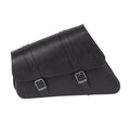 MCS, leather swingarm bag left, 6.5 liter. Black