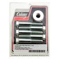 Colony, wheel pulley bolt & washer kit. Zinc plated — Laced & cast rear wheels: 06-17 Dyna; 07-17 Softail (NU)