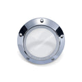 Barnett, clear derby cover. Chrome — 99-06 Big Twin (NU)