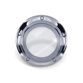 Barnett, clear derby cover. Chrome — 16-25 Touring (excl. 2025 FLTRXRRSE); 16-25 Trike; 2015 FLHTCUL; FLHTK; 07-25 Touring; Trikes with narrow profile primary cover