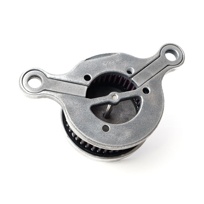 Wannabe Choppers, WannaSucker ''CFLH'' air cleaner. Brass — CV carburetor: 93-99 Evo Big Twin (NU)